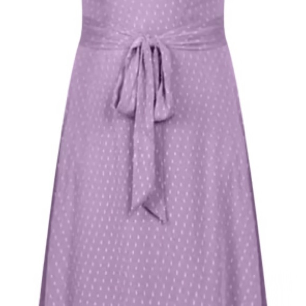 Purple Polka Dot Dress​​